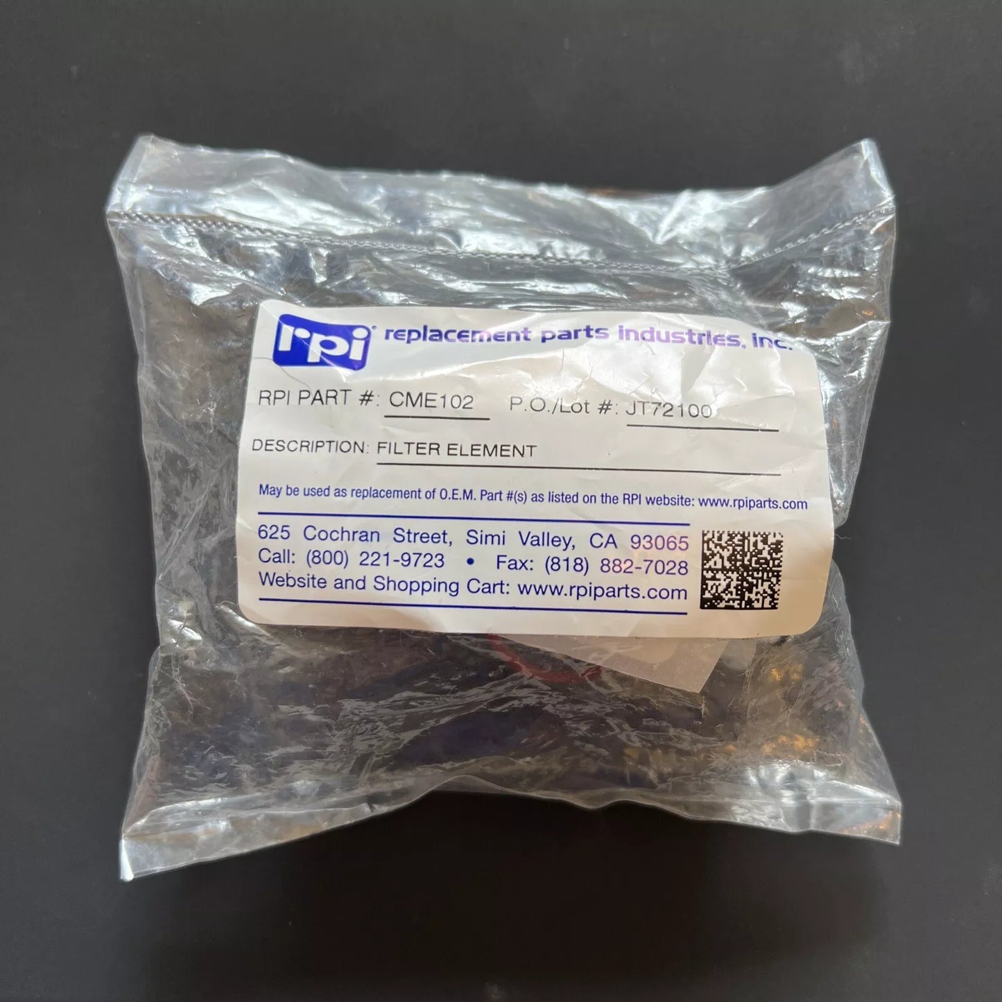 Air Techniques Dental Compressor Kit Filter Element RPI Airstar CME102