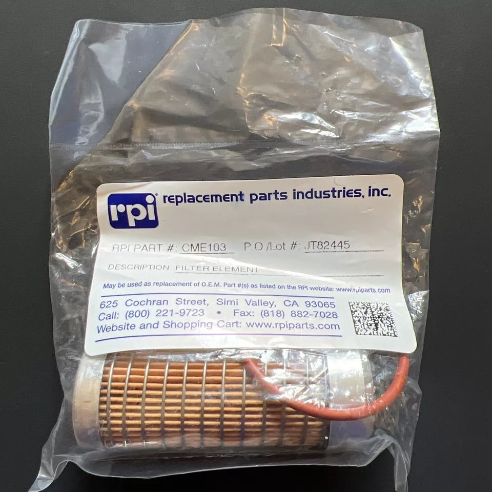 RPI CME103 (Air Techniques) Airstar 2 Micron Filter Element