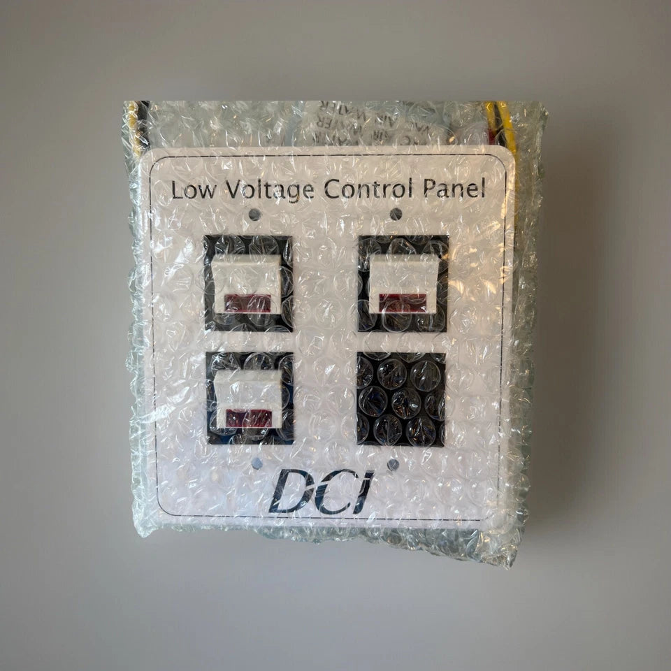 Low Voltage Control Panel, Triple Switch, DCI 2902