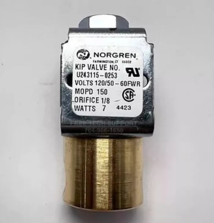 Midmark SOLENOID VALVE (AIR VALVE) (New Style Units) RPI Part #MIV118