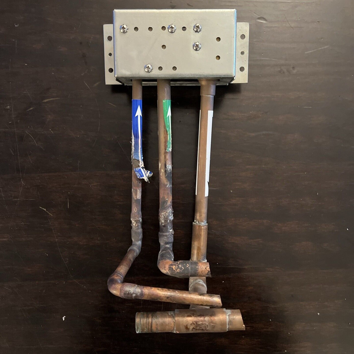 USED Porter Dental Triple Outlet (N2O-O2-VAC) Nitrous Wall Outlet