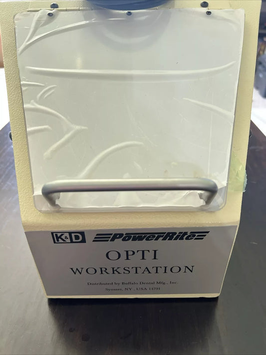 BUFFALO Opti Workstation with Suction and Light, 120 V AC.