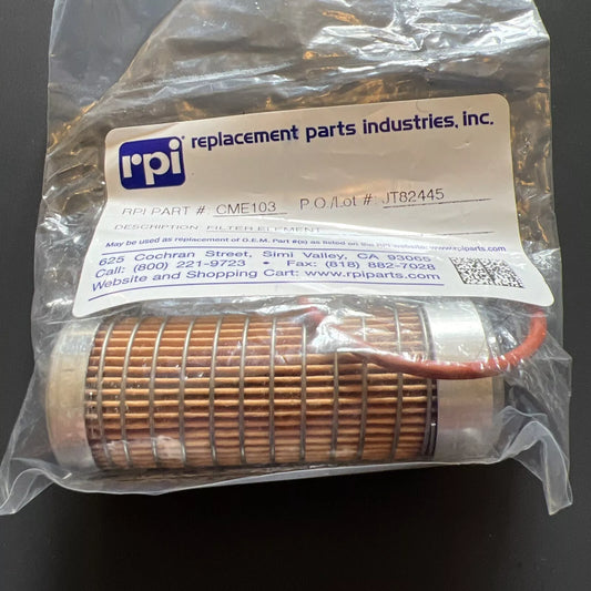 RPI CME103 (Air Techniques) Airstar 2 Micron Filter Element