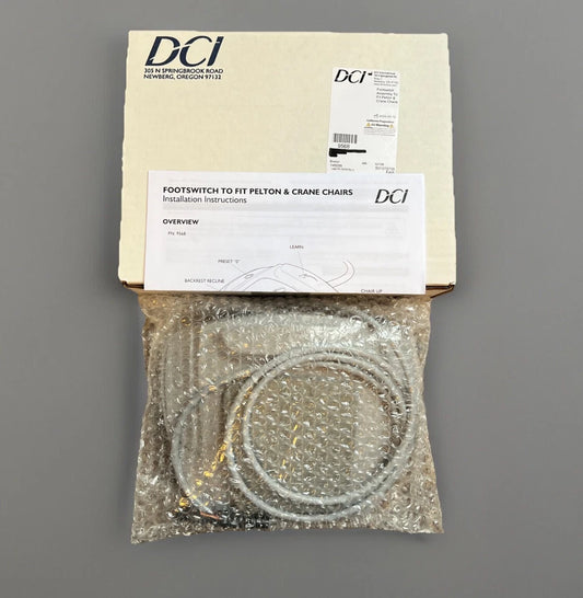 DCI Dental Foot Switch To Fit Pelton Crane Chairs NEW DCI ITEM 9568