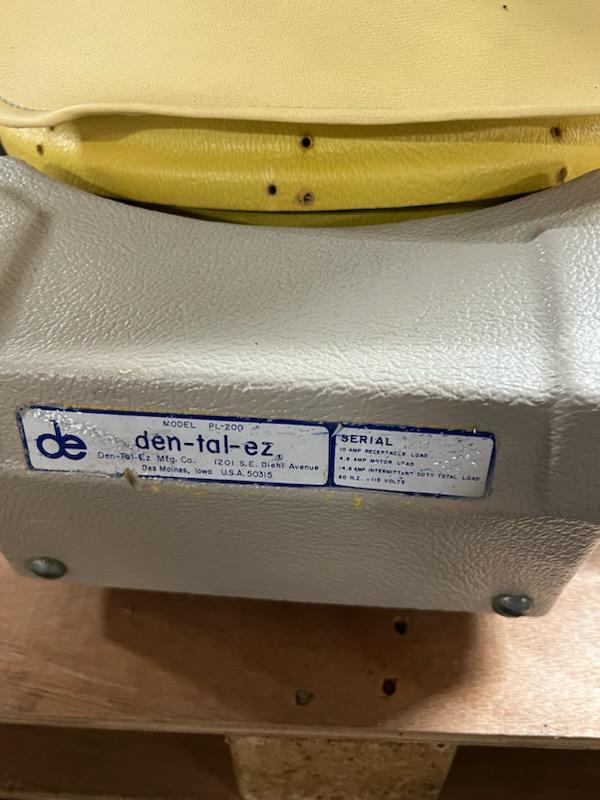 Dental EZ PL-200 Chair (Yellow)