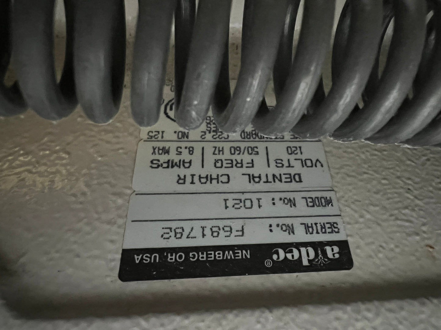 ADEC Dental 1021 Chair