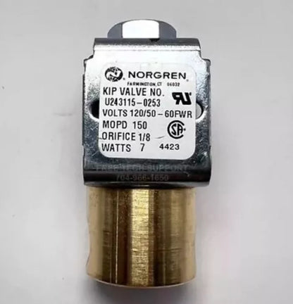 Midmark SOLENOID VALVE (AIR VALVE) (New Style Units) RPI Part #MIV118