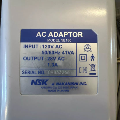 NSK NE180 AC Adapter NLX NLZ Y141133