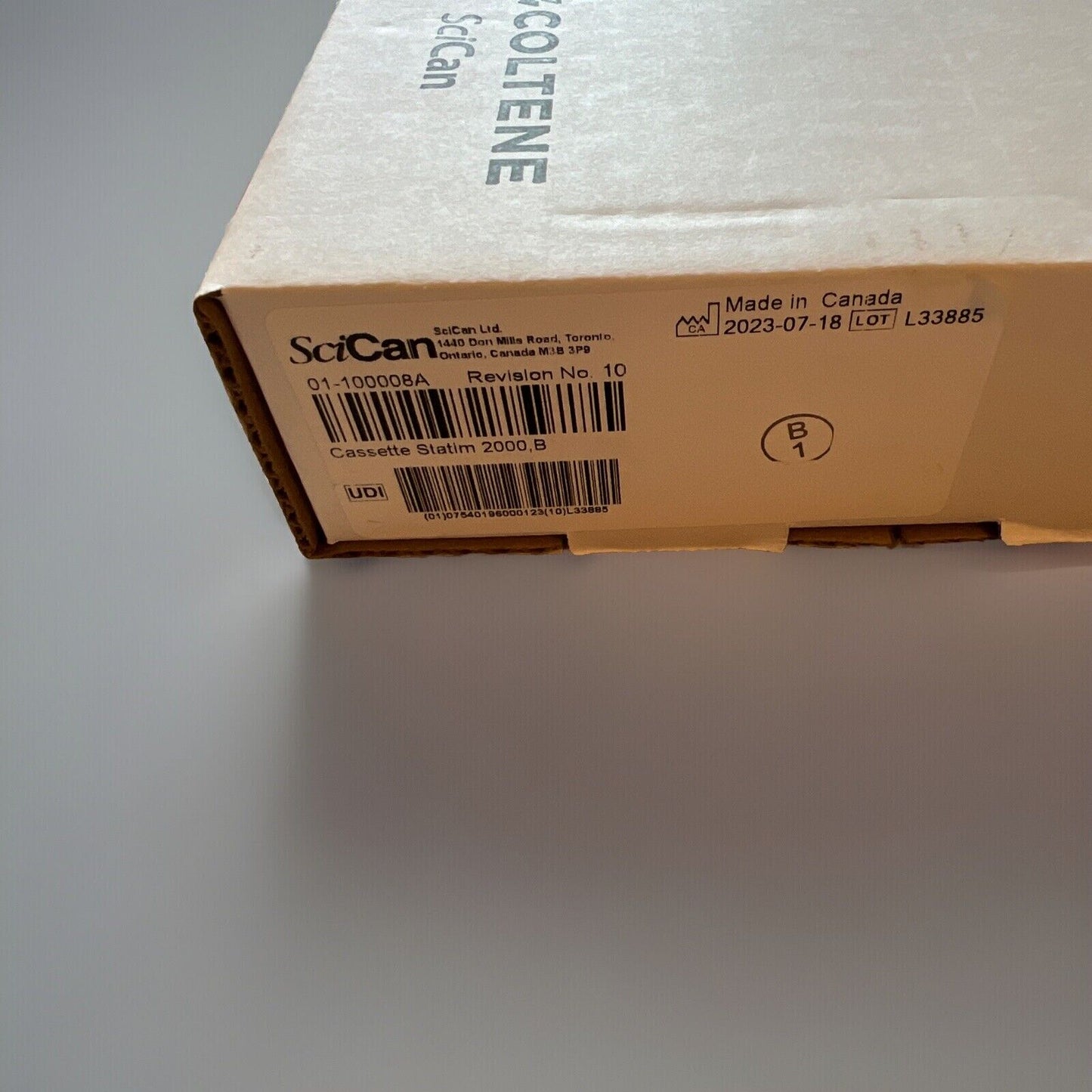 Scican Statim 2000 Cassette Complete OEM 01-10008A