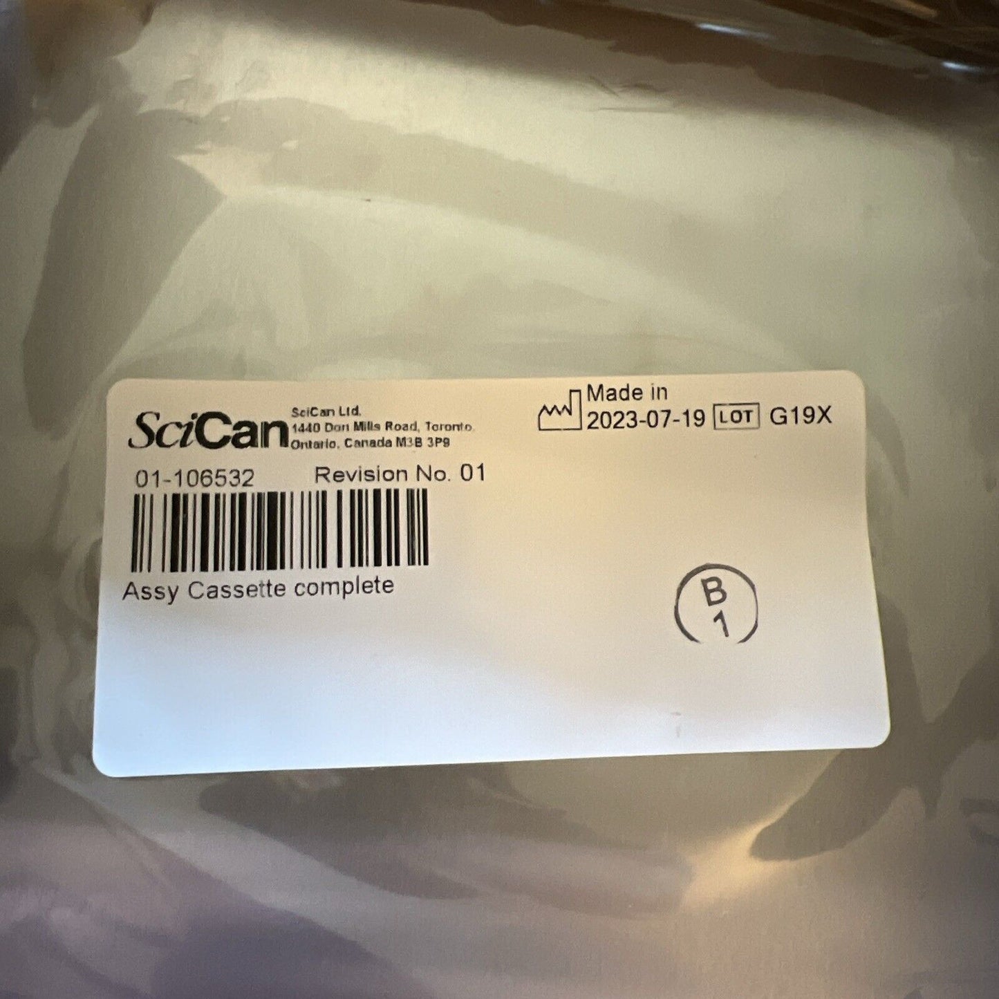 Scican Statim 2000 Cassette Complete OEM 01-10008A